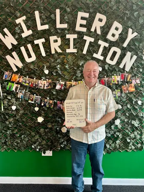 A Willerby Nutrition club member’s check-in in Willerby