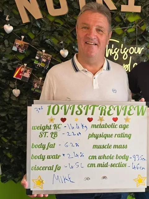 A Willerby Nutrition club member’s check-in in Willerby